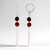 White Freshwater Pearl Silver Earrings (Riya)
