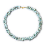 Collana in argento con Larimar