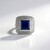 Ciondolo in argento con Cianite del Nepal (MONOSONO COLLECTION)