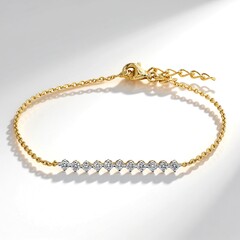 Bracciale in argento con Diamante VS1 (G)