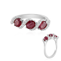 Madagascar Ruby Silver Ring