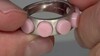 Anillo en plata con Ópalo rosa (de Melo Essence)