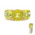 Ouro Verde-Quarz-Silberring (Gems en Vogue)