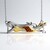 Collana in argento con Zaffiro Arancione (Gems en Vogue)