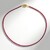 Collana in argento con Rubino (Adela Silber)