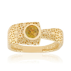 Bague en or et Sphène (Ornaments by de Melo)