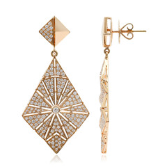 Boucles d'oreilles en or et Diamant SI1 (H) (Nara Jewelry)