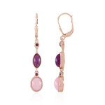 Pink Opal Silver Earrings (KM by Juwelo)