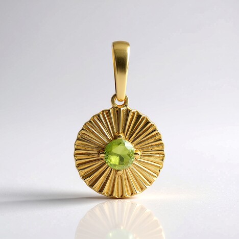 Ciondolo in argento con Peridoto