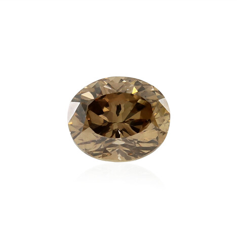 Gemme et Diamant chocolat SI1 0,52 ct