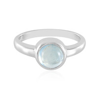 Anello in argento con Acquamarina Ofiki