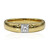 Anillo en oro con Diamante IF (D) (Annette)