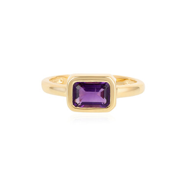 Sibirischer Amethyst-Silberring