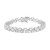 Bracelet en argent et Topaze blanche