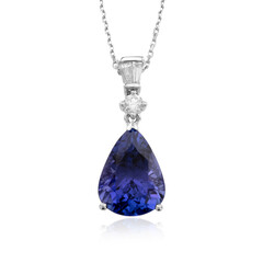 18K AAA Tanzanite Gold Necklace (CIRARI)