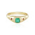 Zilveren ring met een Russische smaragd