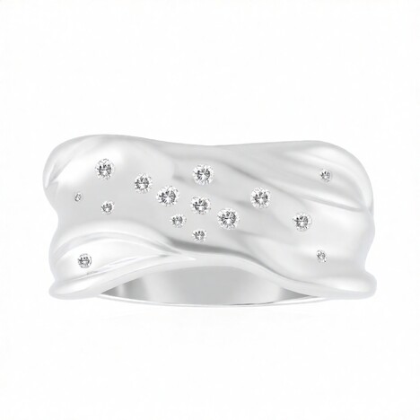 Bague en or et Diamant VVS1 (G) (Annette)