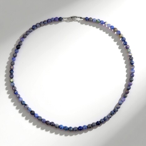 Collana in argento con Tanzanite