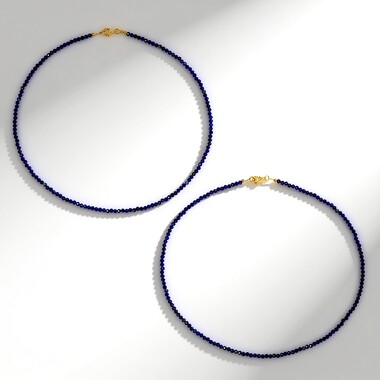 Collar en plata con Lapislázuli