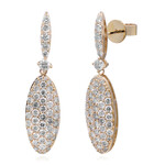 Boucles d'oreilles en or et Diamant SI1 (H) (CIRARI)