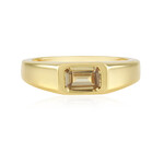 Zilveren ring met een Gele Zirkoon (Adela Silber)