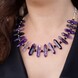 Amethyst-Silberhalskette