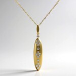 Collana in oro con Diamante I1 (H) (CIRARI)