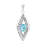 Blauer Apatit-Silberanhänger (de Melo Essence)