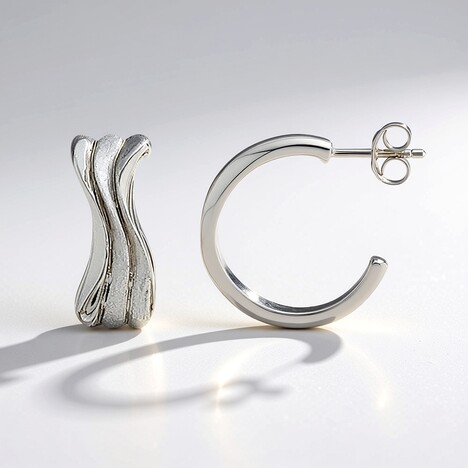 Boucles d'oreilles en argent