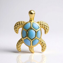Pendentif en argent et Larimar