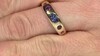Anillo en plata con Tanzanita