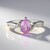 Anello in argento con Kunzite