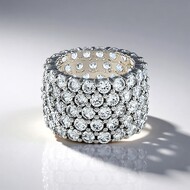Anello in argento con Zircone