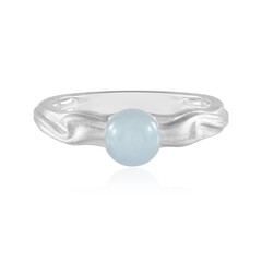 Brasilianischer Aquamarin-Silberring (de Melo Essence)