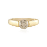Anello in oro con Diamante Champagne I1 (de Melo Gold)