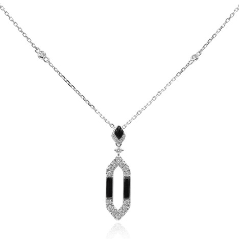 Collar en oro con Ónix negro (CIRARI)