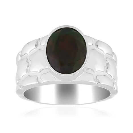 Mezezo-Opal-Silberring (SAELOCANA)