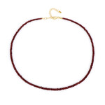 Collana in argento con Rubino del Madagascar
