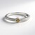 Anello in argento con Zircone Giallo