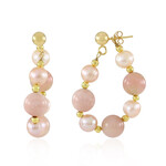 Golden Hematite Silver Earrings (Riya)