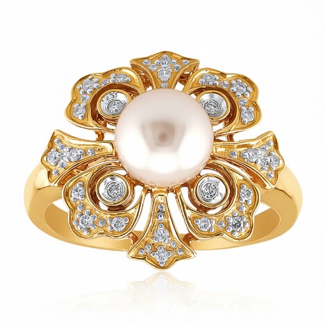 Akoya-Perlen-Goldring (TPC)