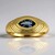 Anello in oro con Tanzanite (non riscaldata)