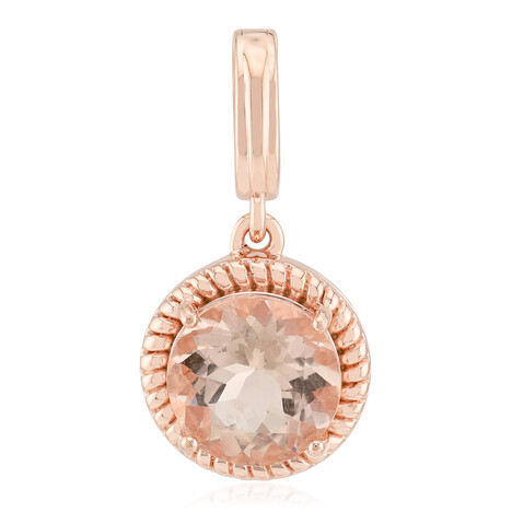 Ciondolo in argento con Morganite Brasiliana