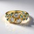 Anello in oro con Zaffiro Bianco (Adela Gold)
