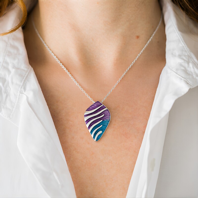 Collana in argento (Adela Silber)