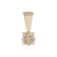 I2 Schokoladen-Brillant-Goldanhänger (SUHANA)