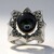 Anello in argento con Perla Tahitiana (Annette classic)