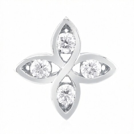 9K SI1 (G) Diamond Gold Pendant (Annette)