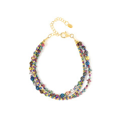 Zilveren armband met hematieten