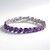 Bracciale in argento con Ametista Zambiana (de Melo Essence)